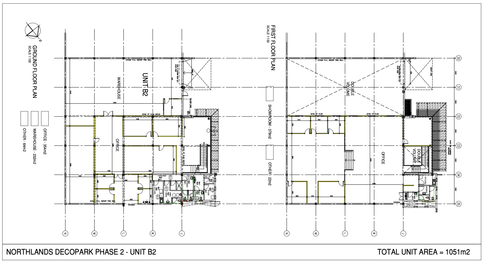 Deco Park - Unit B2 - Drawing